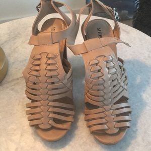Target heeled sandals